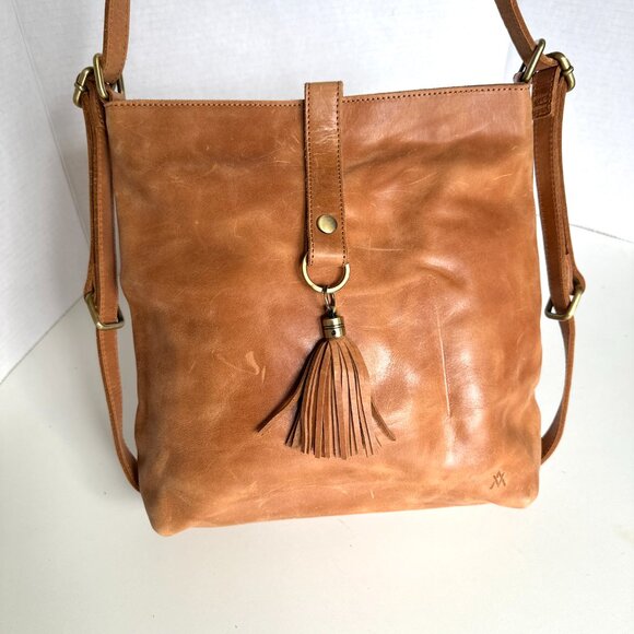 Elevate Mini Slingback Bag  2-in-1 Convertibe Leather Crossbody Backpack - Picture 4 of 14